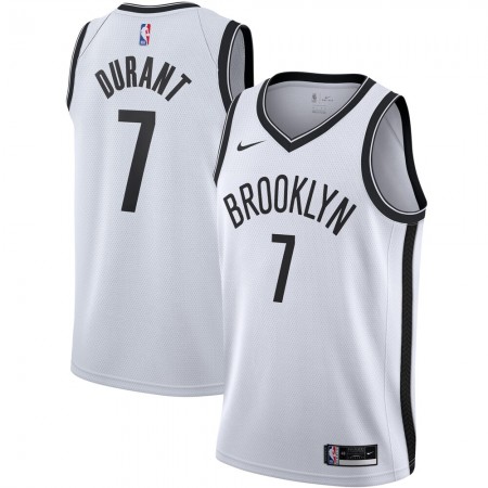 Maillot Basket Brooklyn Nets Kevin Durant 7 2020-21 Nike Association Edition Swingman - Homme